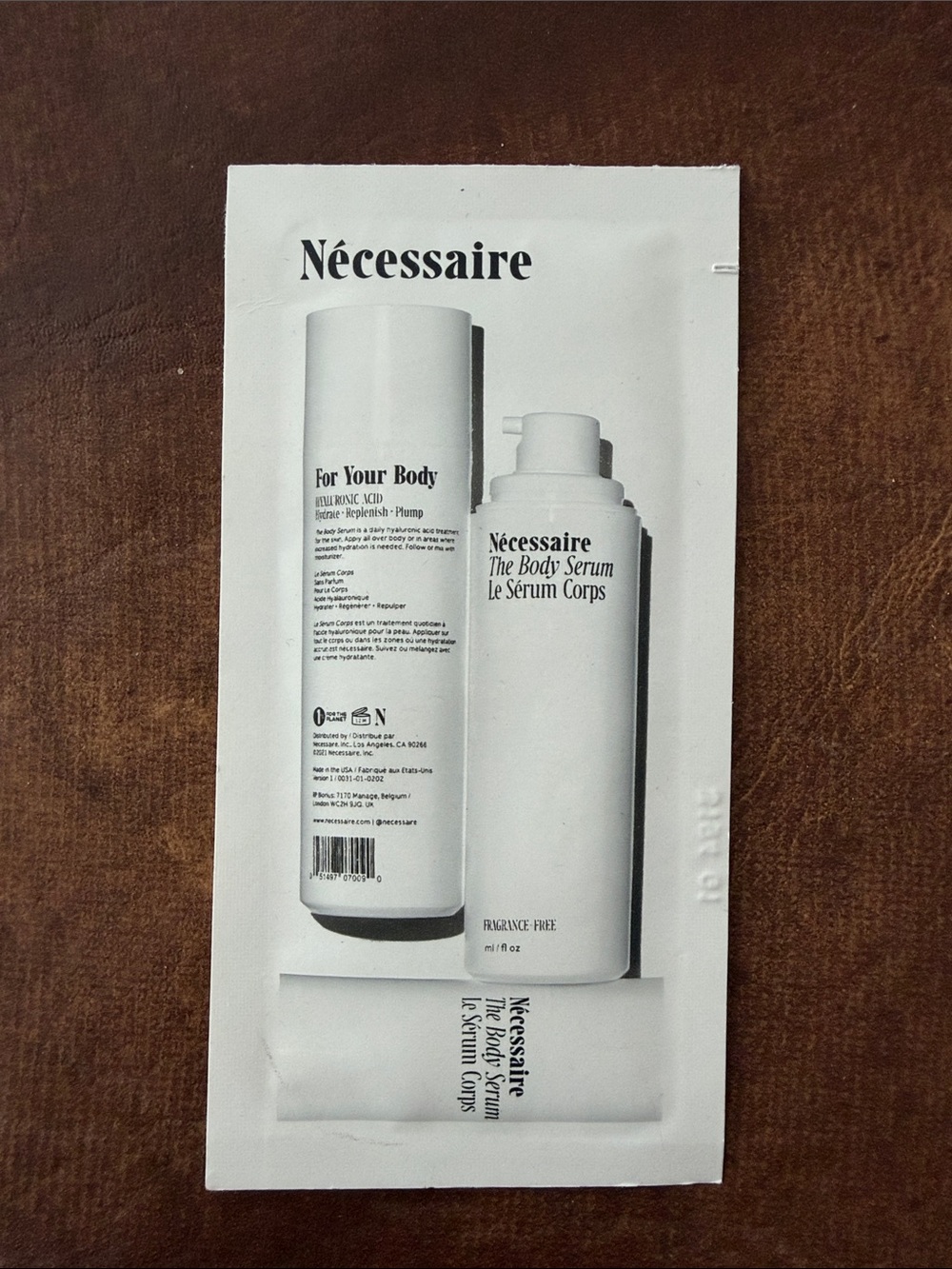 🩵 4/10$ or 10/20$ 🩵 sample size makeup & skincare Nécessaire The Body Serum